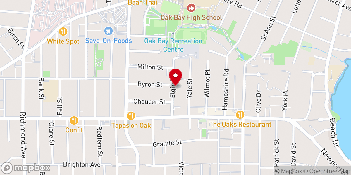 Map showing location of St. Mary the Virgin, Anglican Church
