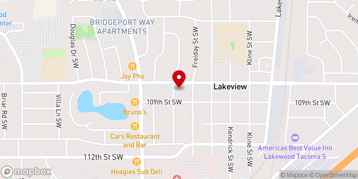 Map showing location of Agape Fellowship Church Ministries