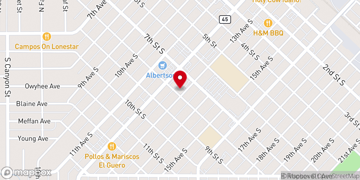 Map showing location of Church of the Living God