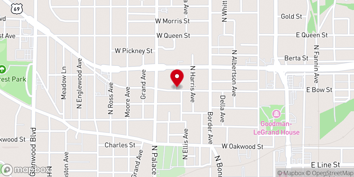 Map showing location of Iglesia Apostolia Puerta Del Cielo