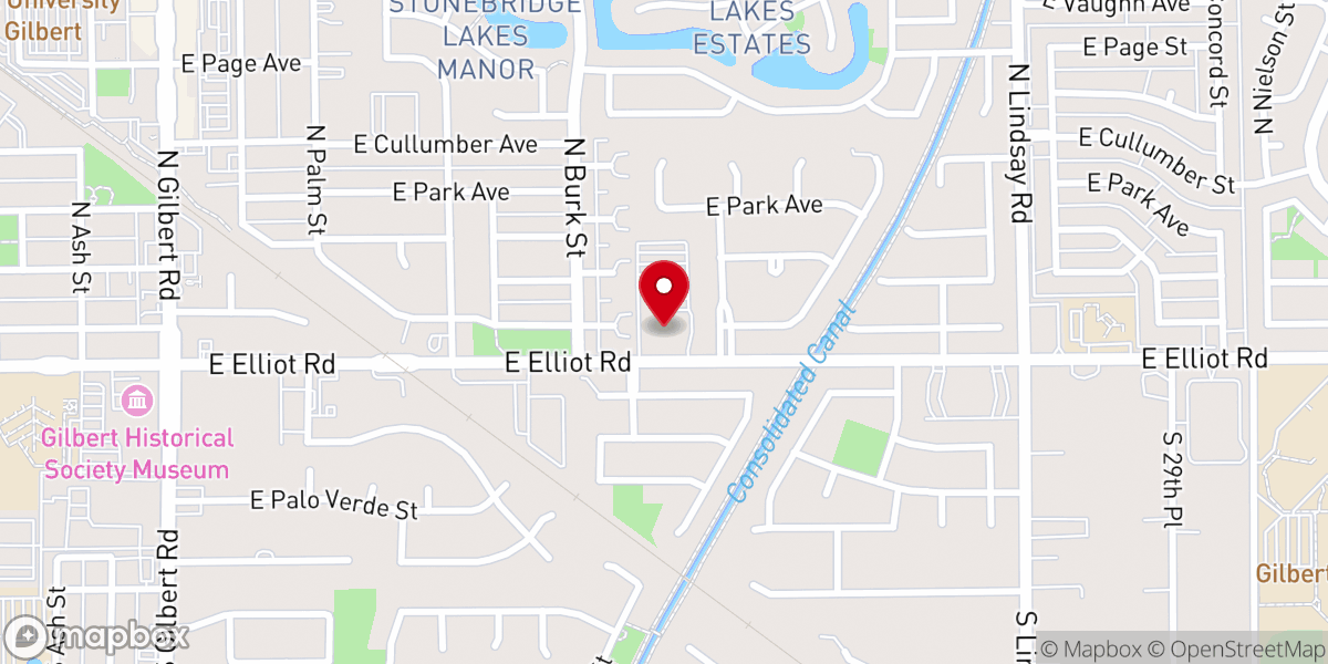 Map showing location of St Anne Roman Catholic Parish
