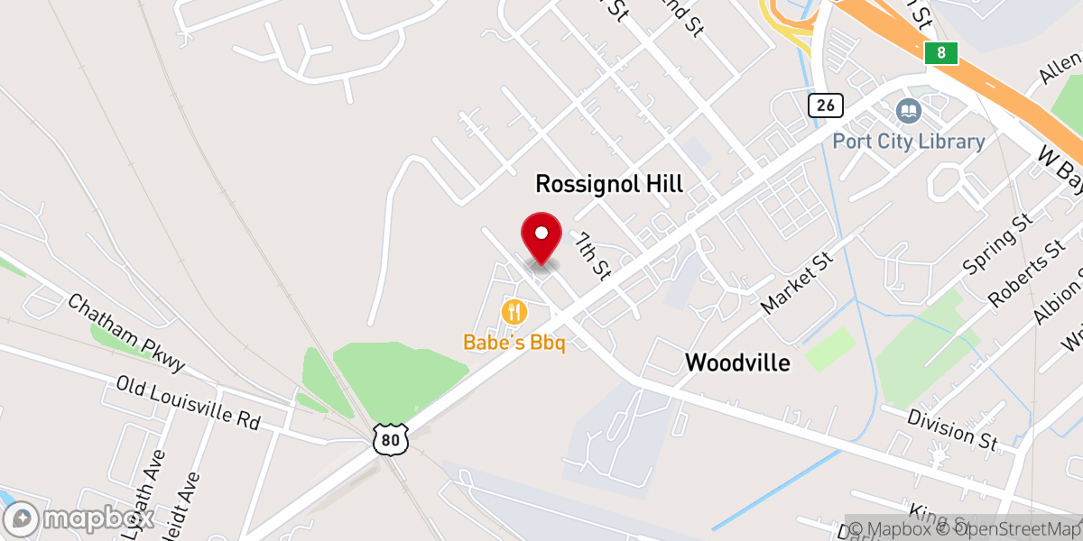 Map showing location of Sound of Joy Ministries