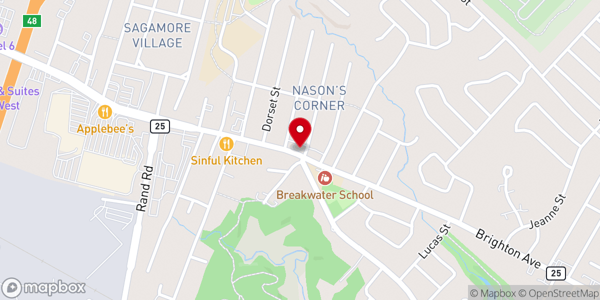 Map showing location of Maranatha Ministry Church Inc