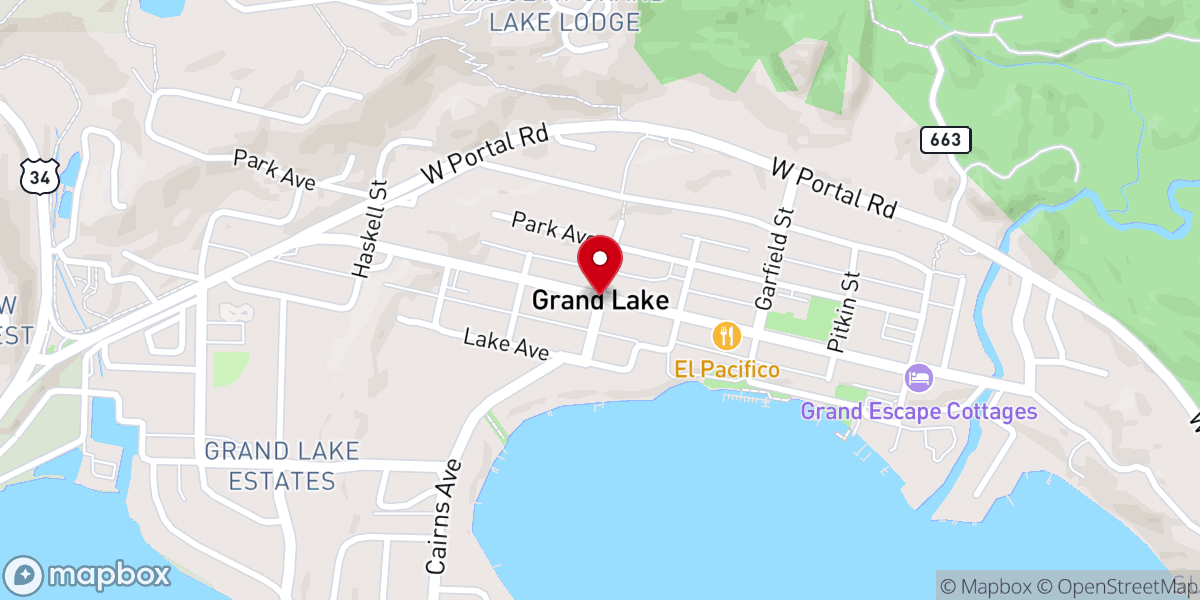 Map showing location of Community Bible Church