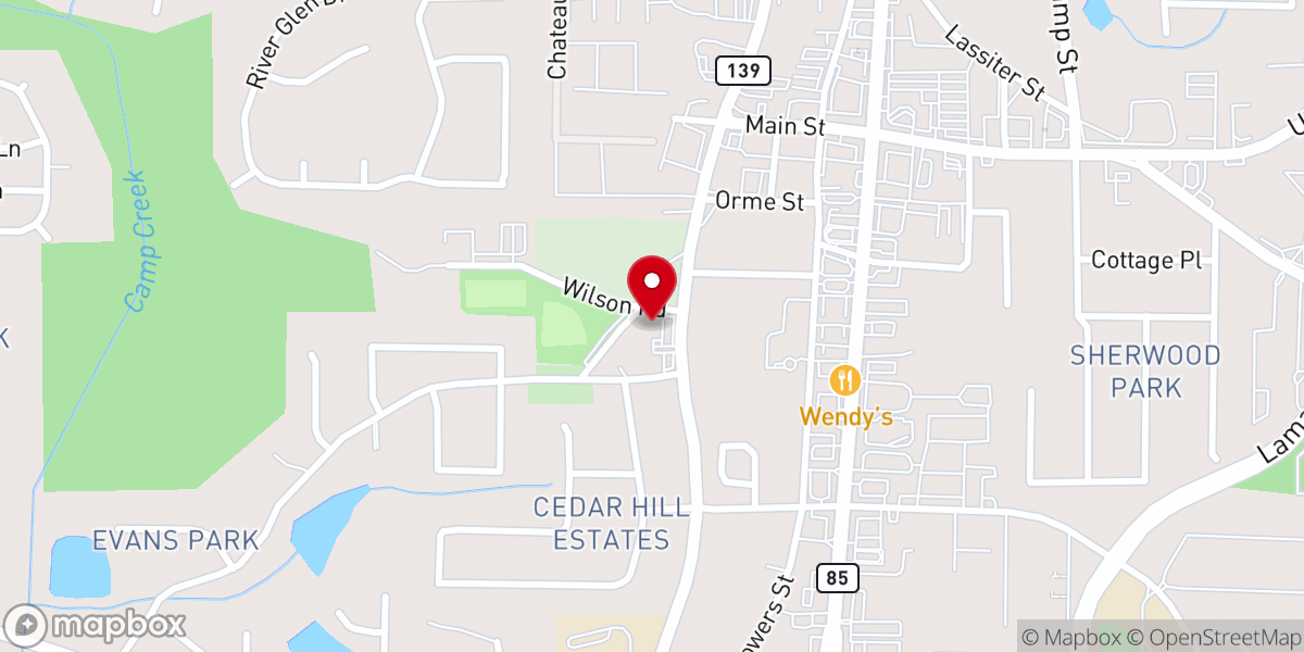 Map showing location of The Church of Pentecost USA Inc. Riverdale Assembly