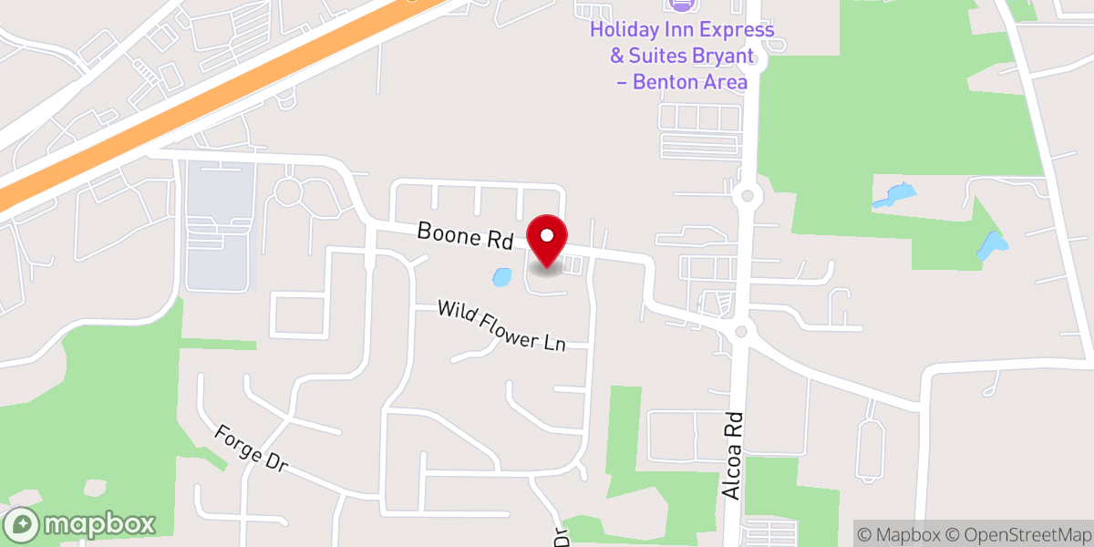 Map showing location of Midtowne Church