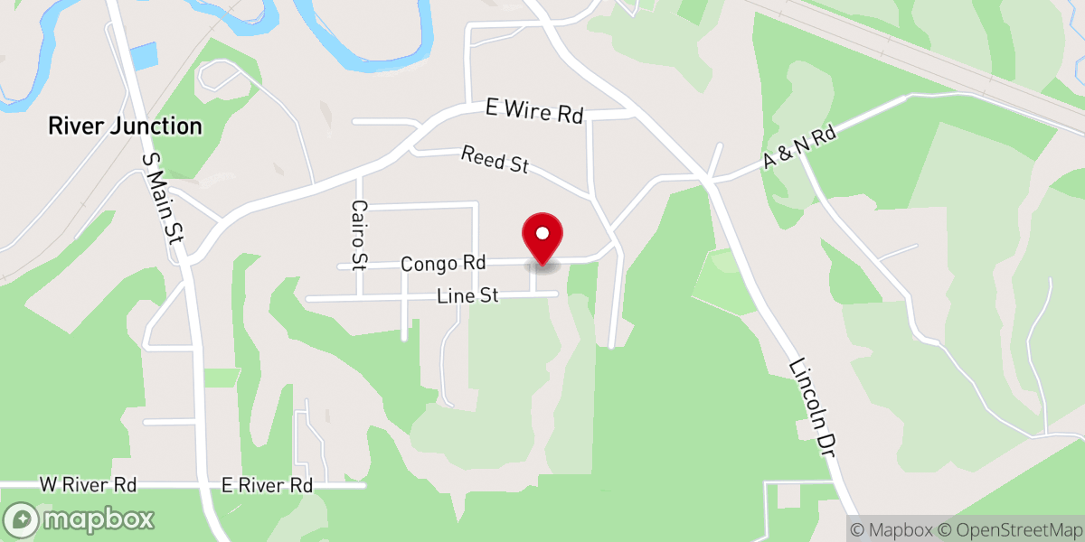 Map showing location of Power Ministries Church of God