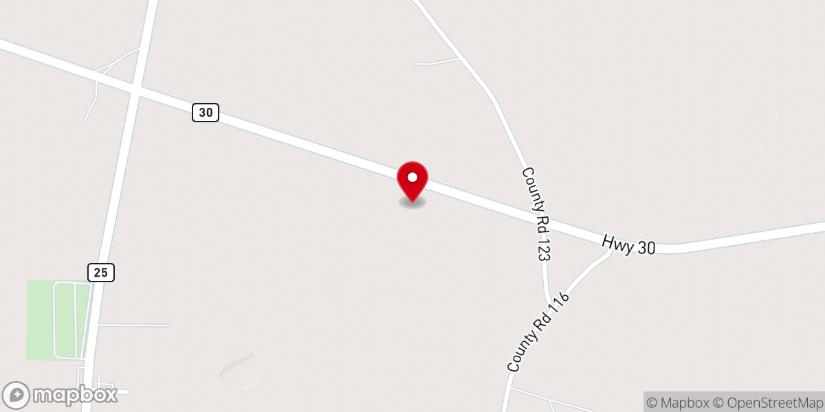 Map showing location of Way of Life Worship Center