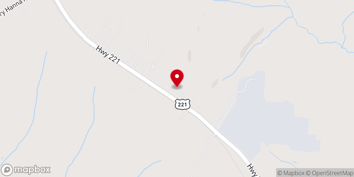 Map showing location of Enoree First Free Will Baptist