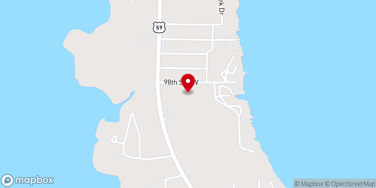 Map showing location of Calvary Chapel Grand Lake Inc