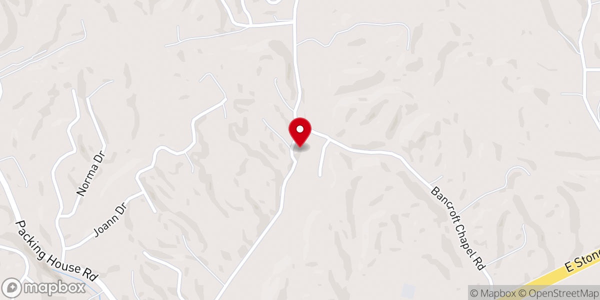 Map showing location of New Destiny Ministry Center