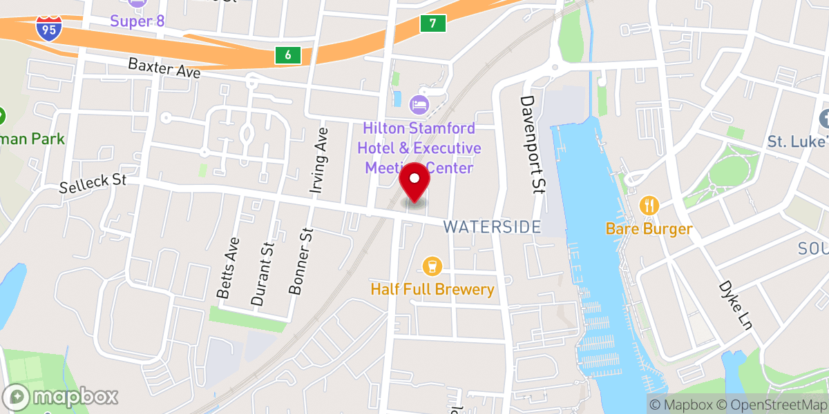 Map showing location of CPC of the WMM - Stamford Ct - One Inc
