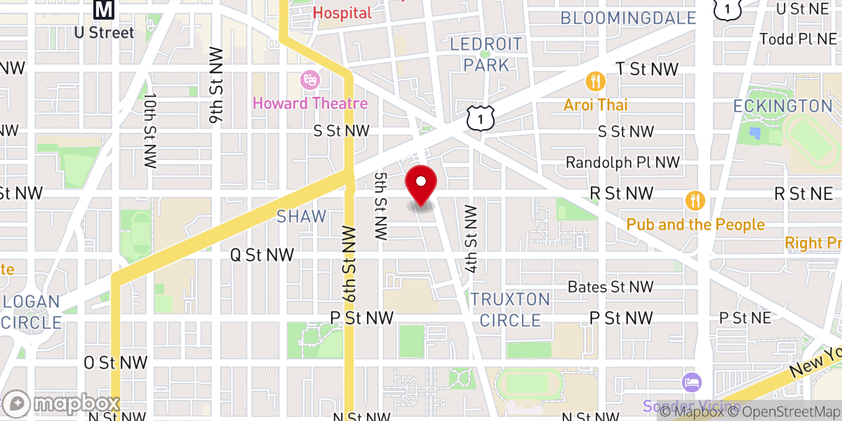 Map showing location of Freedom Fellowship Christian Church