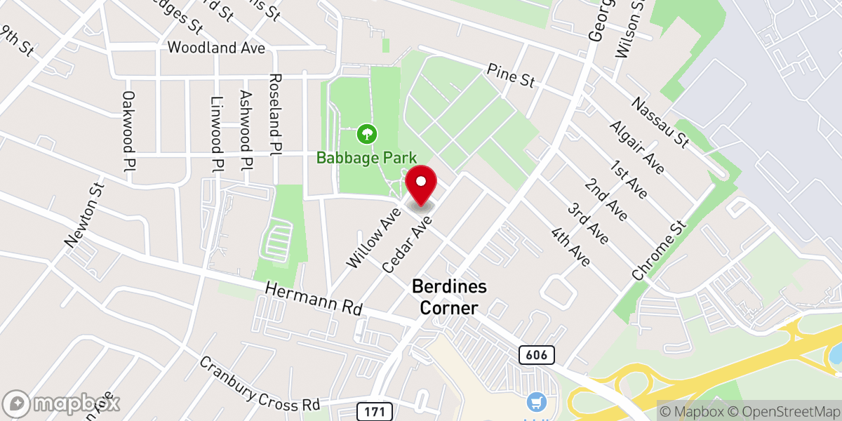 Map showing location of Sanctuary of North Brunswick