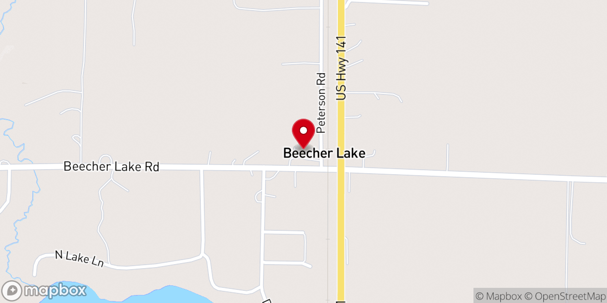 Map showing location of Crossroads Church