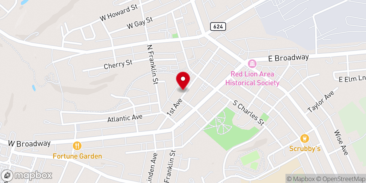 Map showing location of Family Of God Community Church