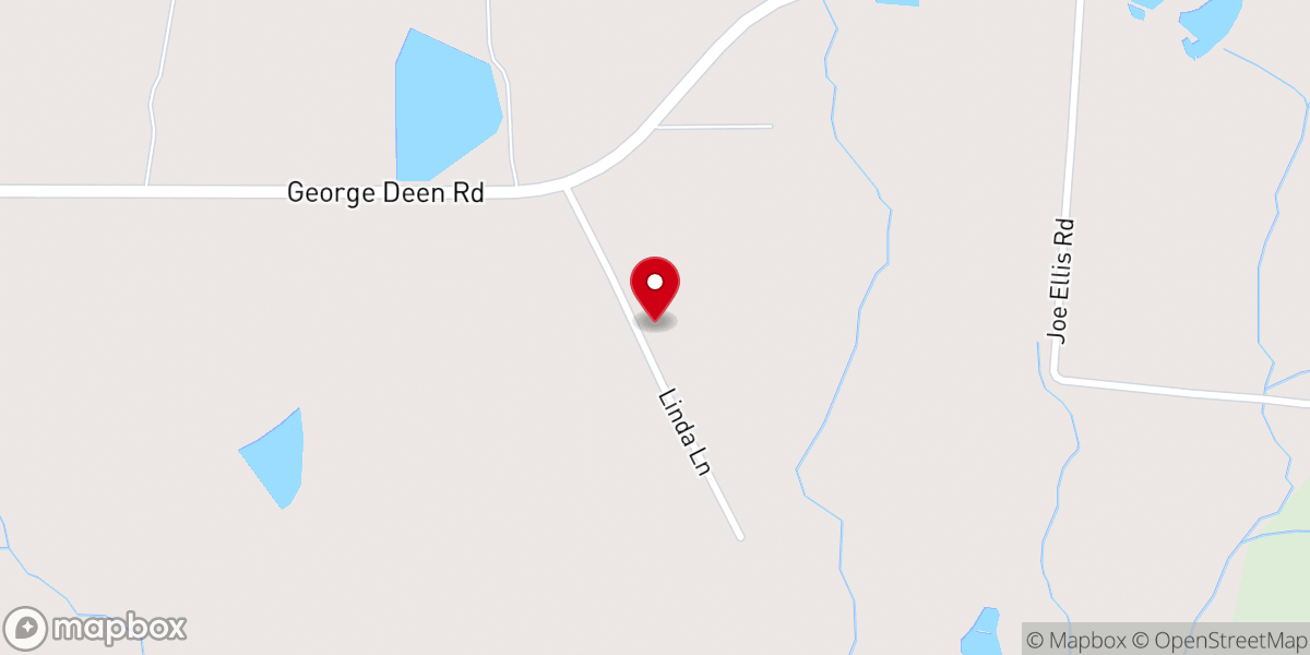 Map showing location of Stone's Chapel Holiness Church