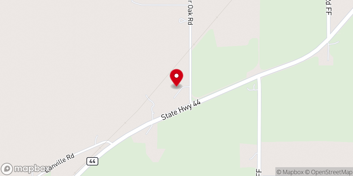 Map showing location of Countryside Christian Church