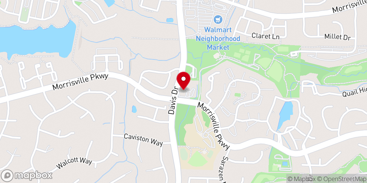 Map showing location of Hatcher Grove Christian Community