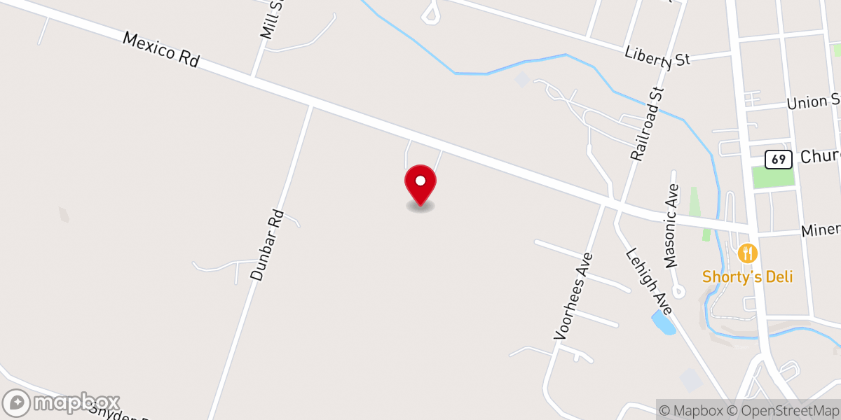 Map showing location of Abundant Life Community Church-Camden
