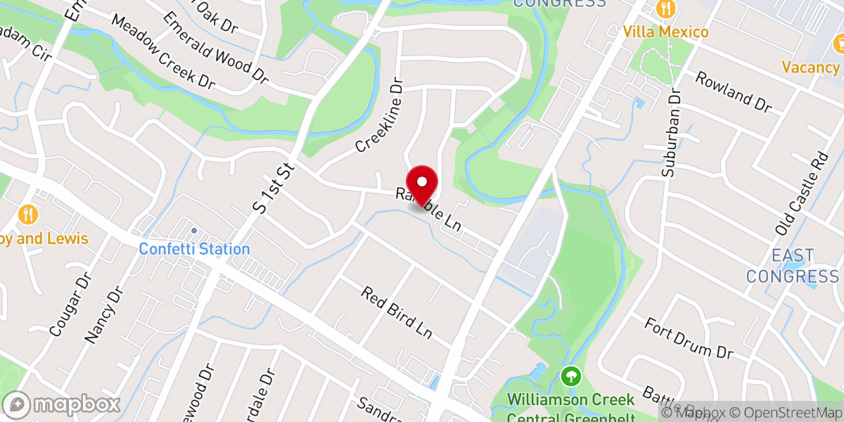 Map showing location of Fairview Family Center