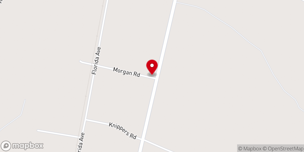 Map showing location of Raybon Church of God of Prophecy