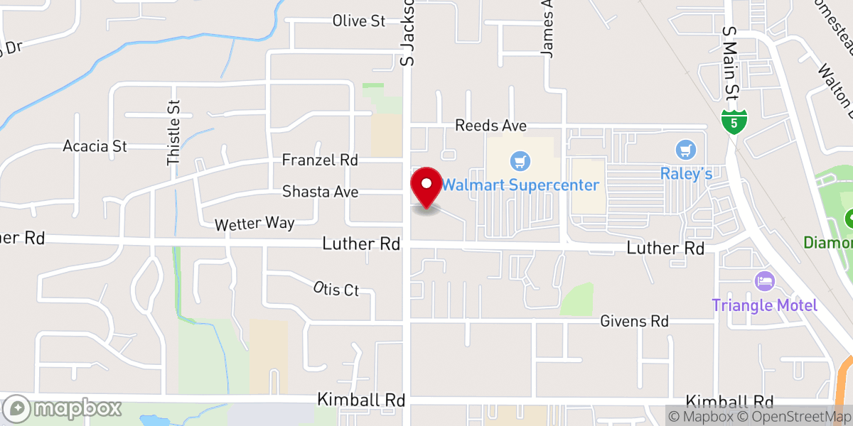 Map showing location of First Church of God Preschool