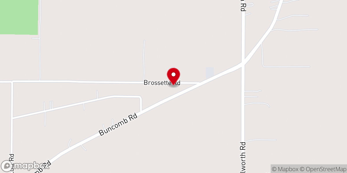 Map showing location of Countryside Christian Church