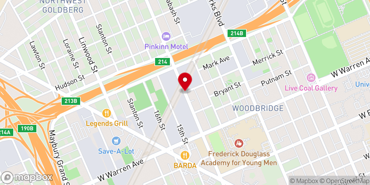 Map showing location of Eden Consulting