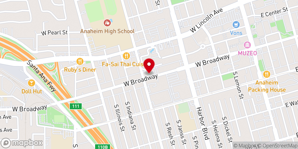 Map showing location of City Church