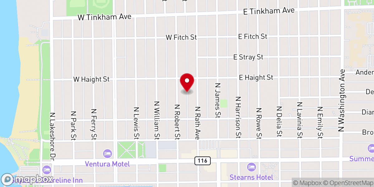 Map showing location of Living Word Church