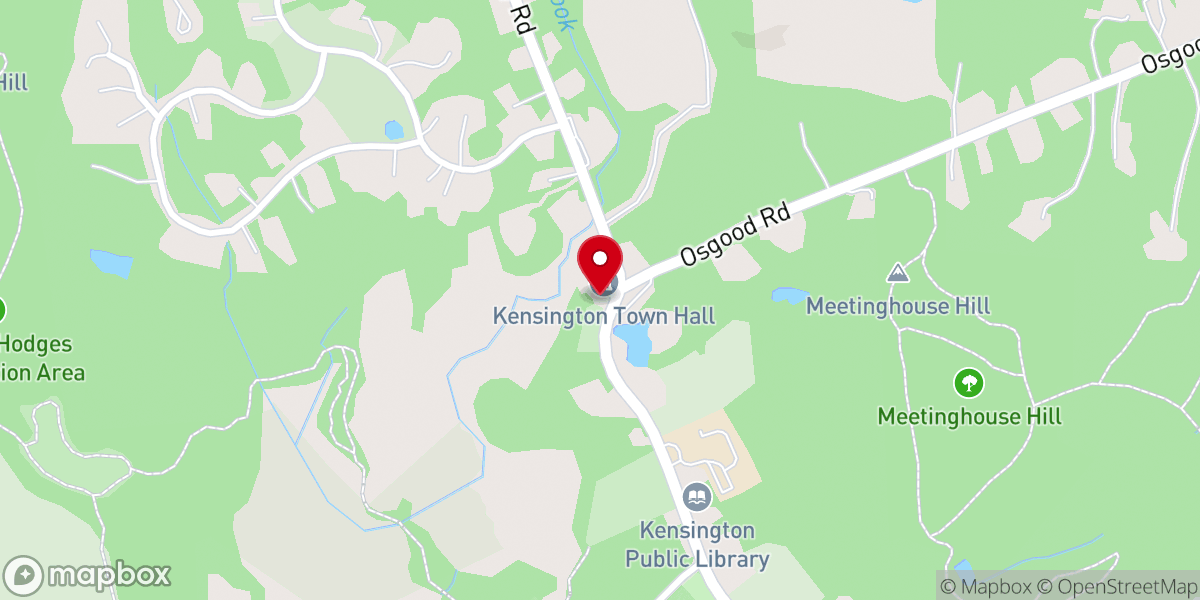 Map showing location of Union Meetinghouse-Universalist Church
