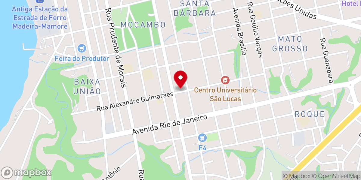 Map showing location of IGREJA PENTECOSTAL MOVENDO OS CÉUS