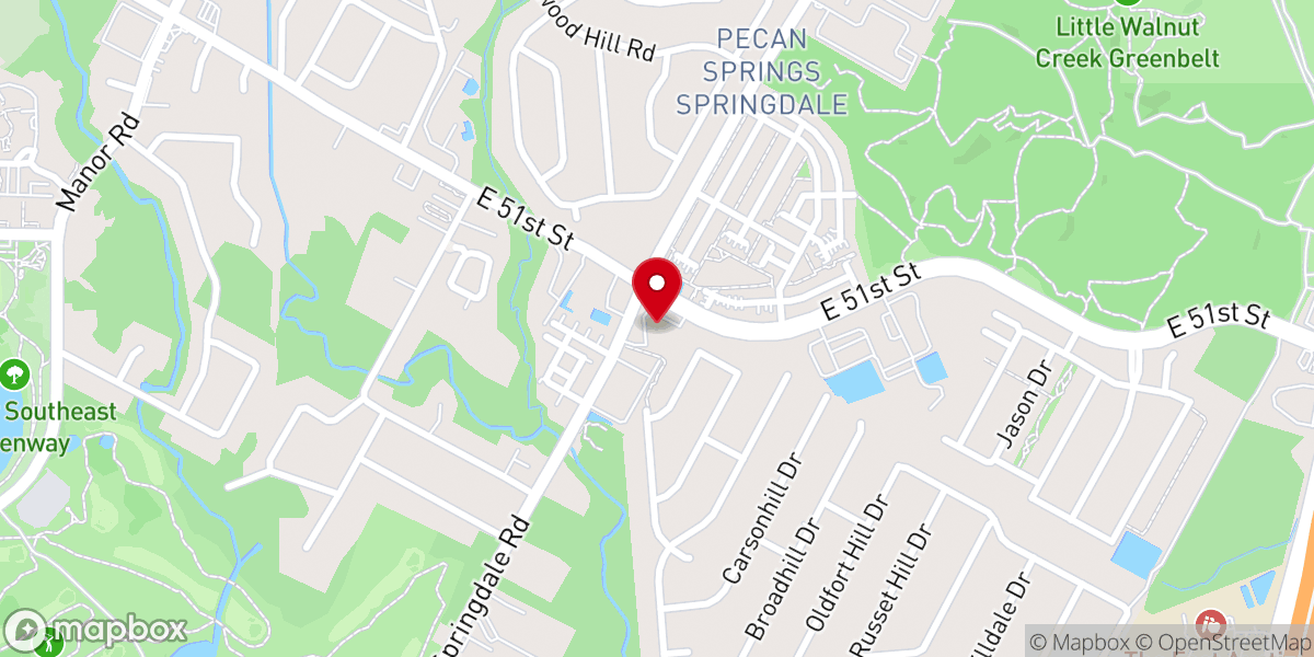 Map showing location of Greater Mount Moriah Primitive Baptist Church