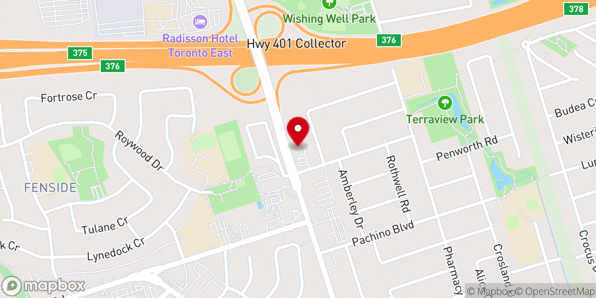 Map showing location of Church of St. Andrew