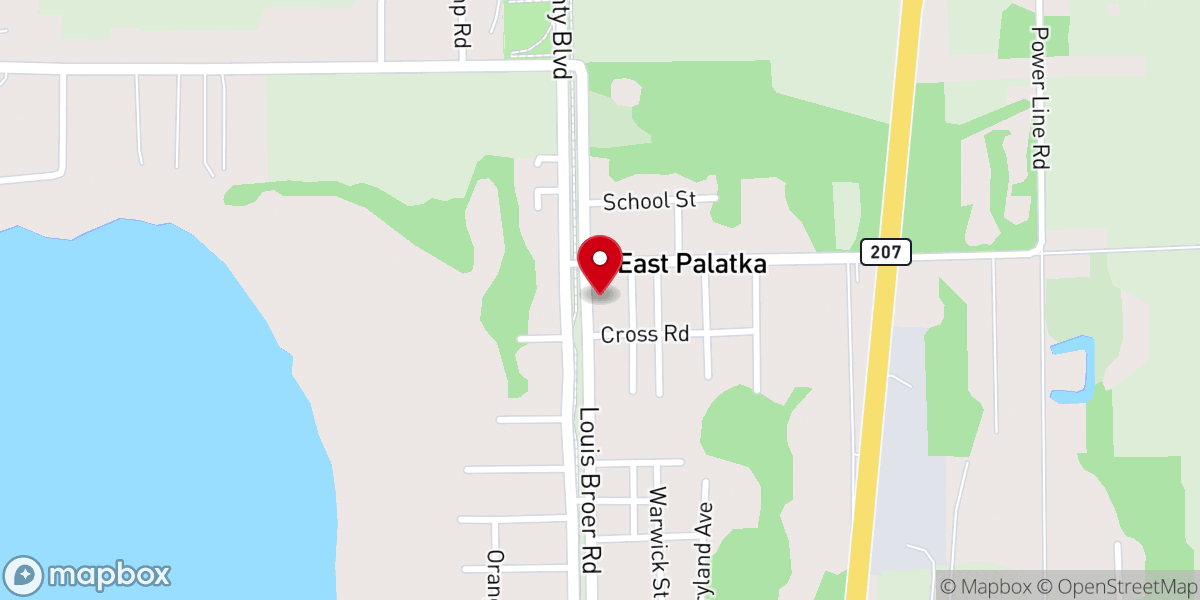 Map showing location of Rhema Healing & Deliverance