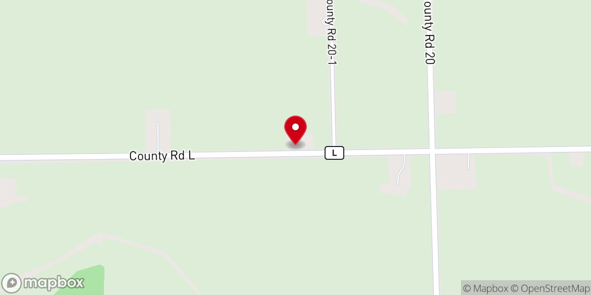 Map showing location of Ambrose Baptist Church