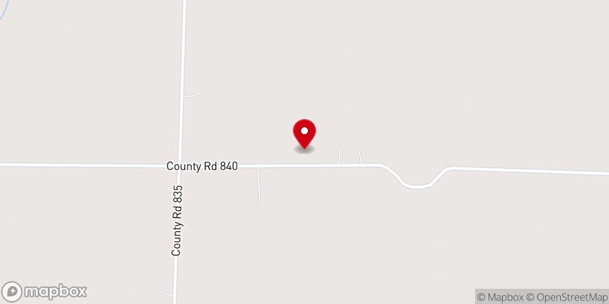 Map showing location of Just As I Am Cowboy Church