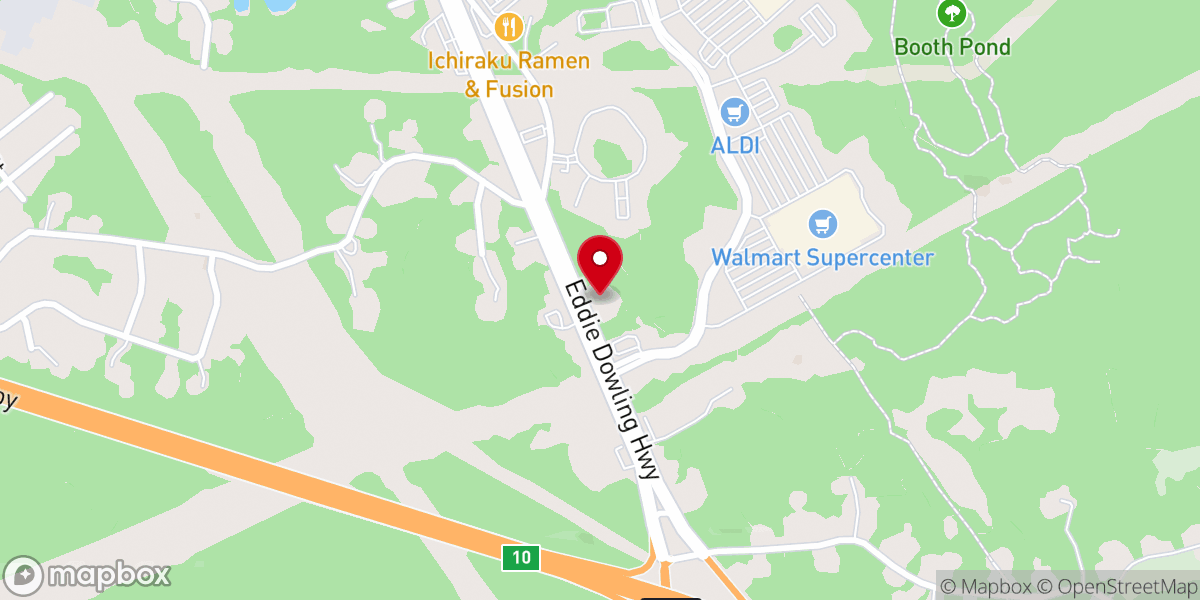 Map showing location of Lighthouse Christian Church