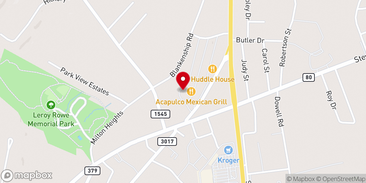 Map showing location of Key Twin Cinema