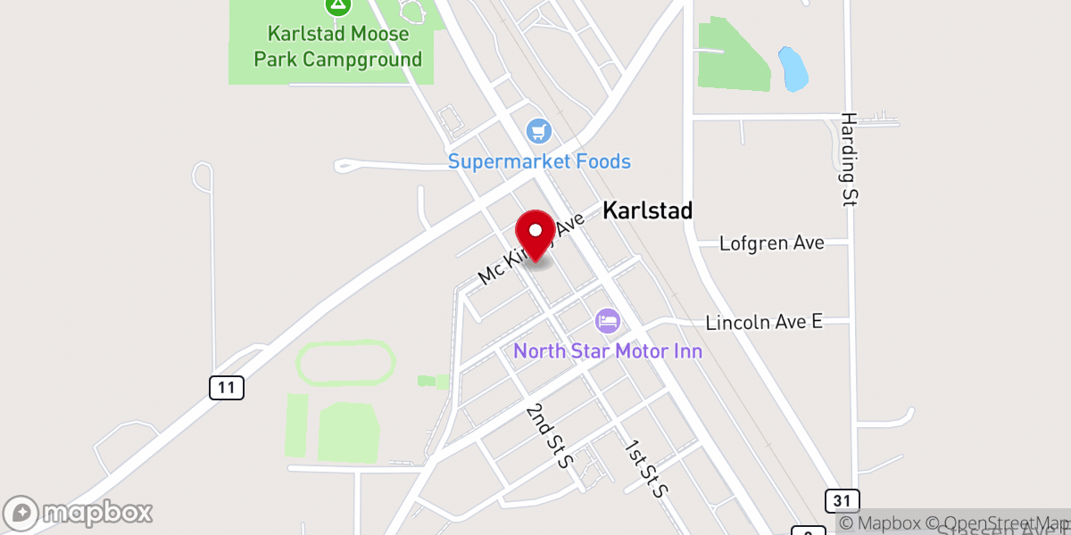 Map showing location of Resurrection Community Church