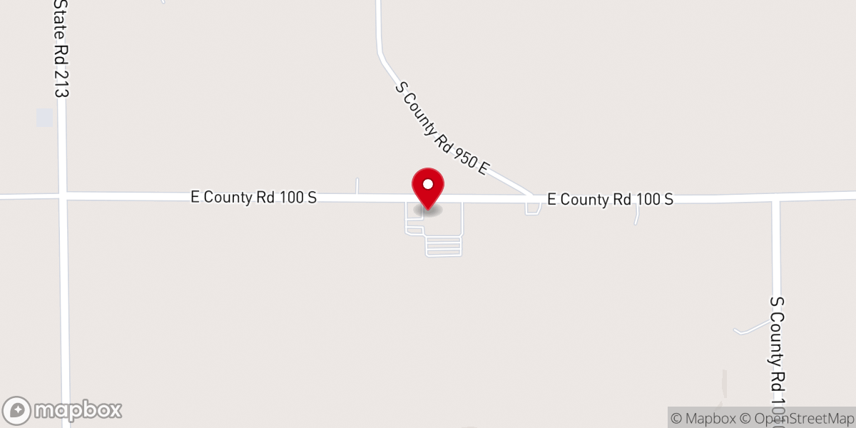 Map showing location of Jerome Christian Church