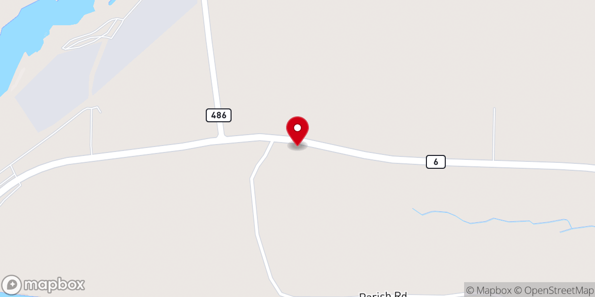Map showing location of Saint Joseph Church