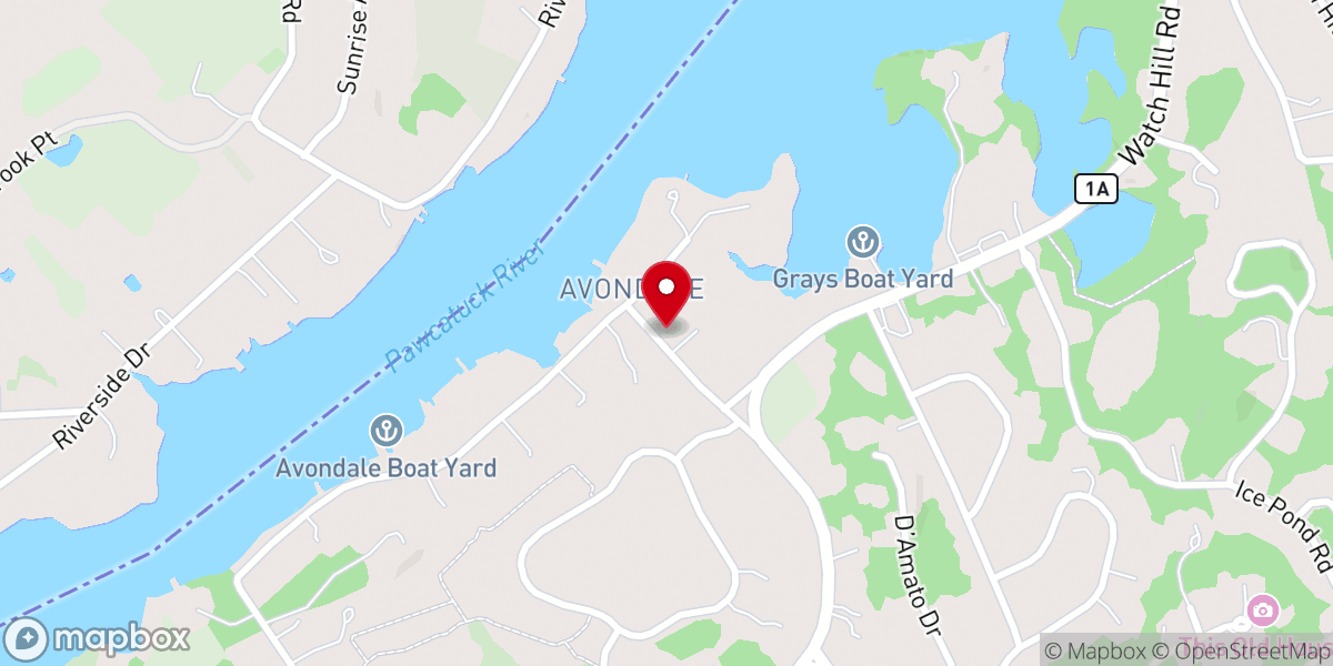 Map showing location of Avondale Chapel