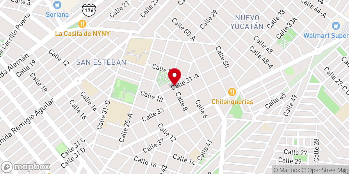 Map showing location of San Nicolás de Bari