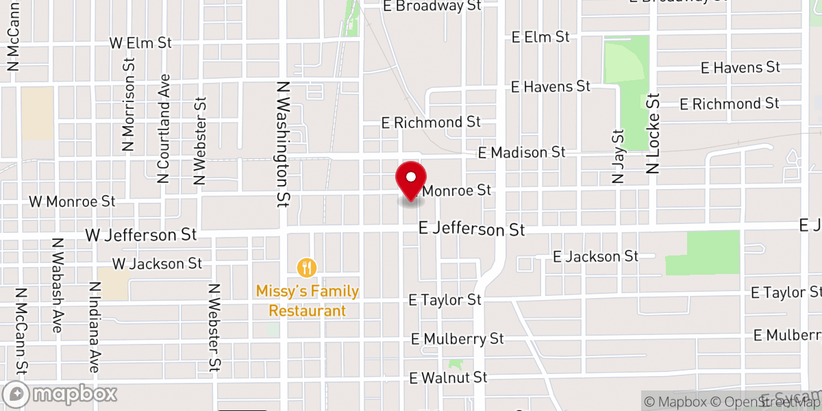 Map showing location of Soul Anchor Church