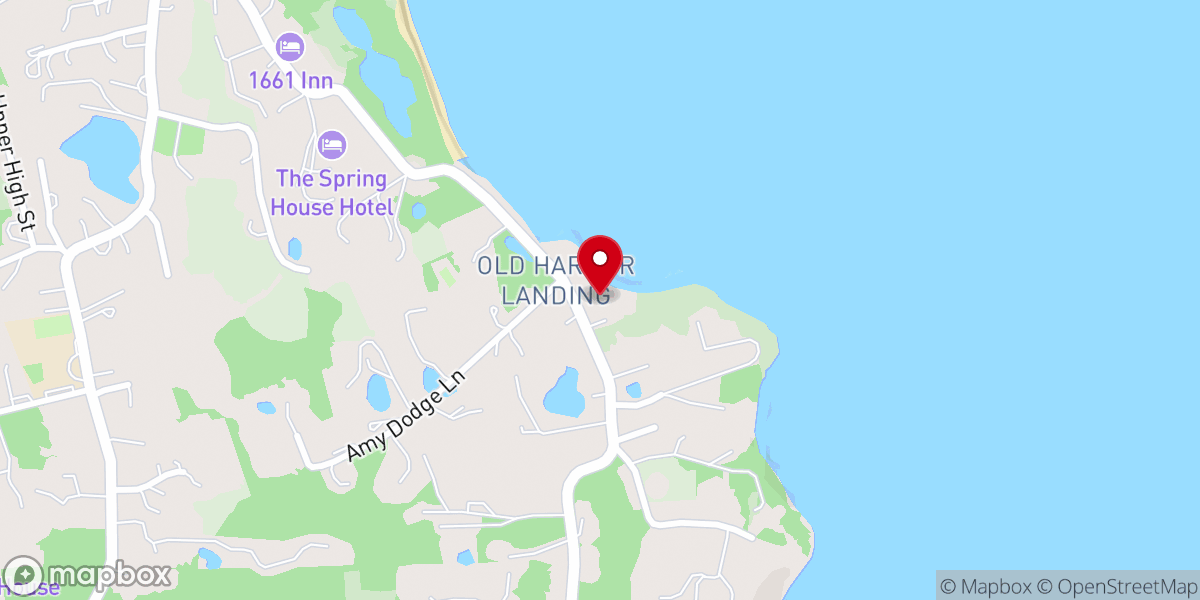 Map showing location of Saint Andrews Parish Center