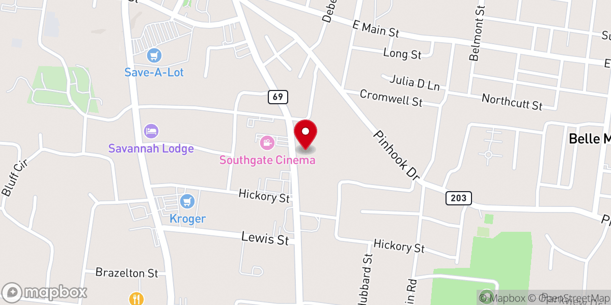 Map showing location of Grace Sanctuary