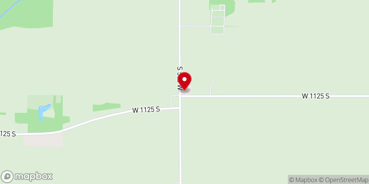 Map showing location of Mt Zion United Methodist Church