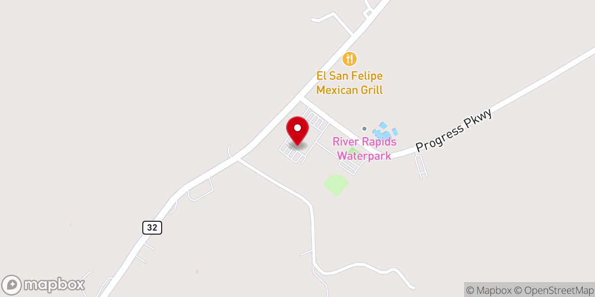 Map showing location of Ste. Genevieve County YMCA
